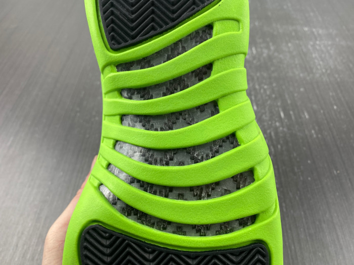 AIR JORDAN 12 BLACK/GREEN AJ12-01