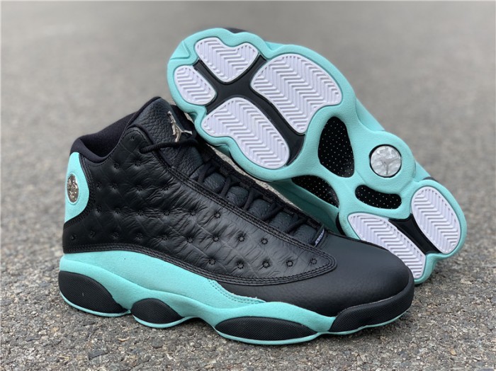 Jordan 13 Retro Black Island Green - 414571-030