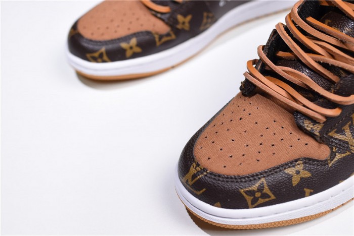 l**is V*t*n x ow x air jordan 1 customs mens aq0818-202