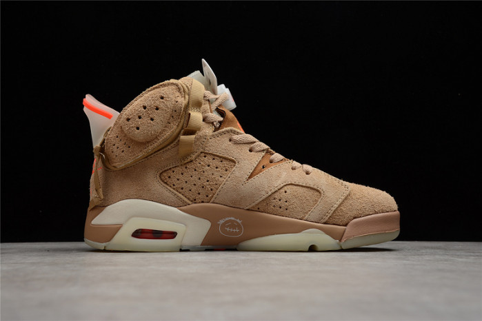 Jordan 6 Retro Travis Scott British Khaki - DH0690-200