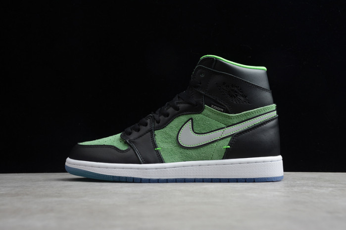 Jordan 1 Retro High Zoom Black Green - CK6637-002