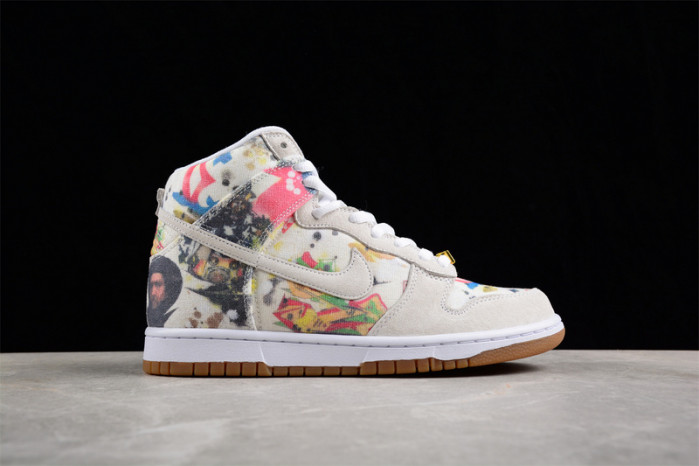 S*p*e x nike sb dunk high rammellzee fd8779-100