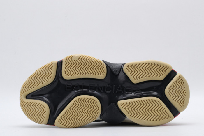 BL Triple S Cream Yellow Red 490672 w09O5 9035