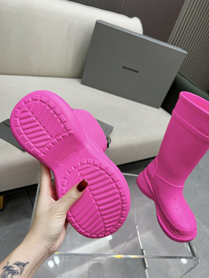 balenciaga x Cr*0*s chunky rubber boots