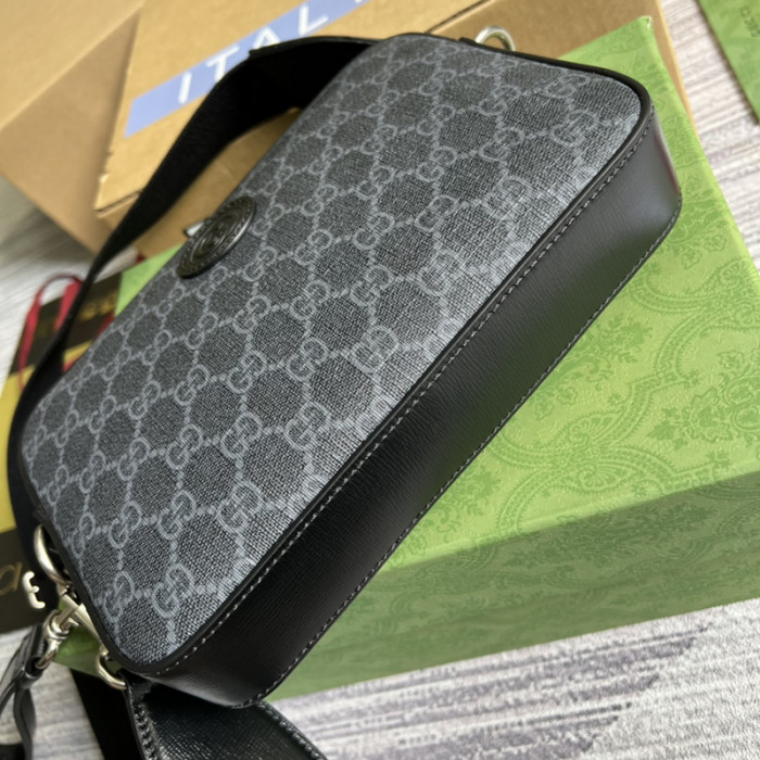 G**UCCI Shoulder bag with Interlocking G 24.5* 16*4.5CM