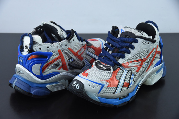 BC RUNNER SNEAKER TESS S. GOMMA MAILLE 677403 W3RB2 9744