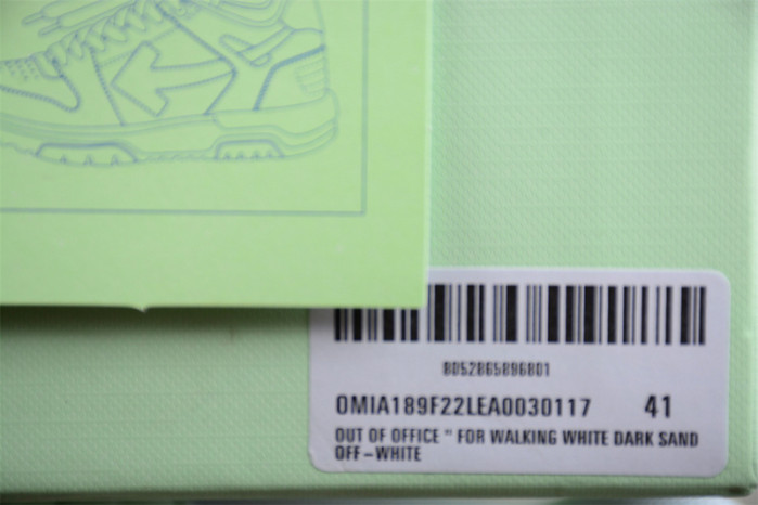 OW OUT OF OFFICE LOW-TOP SNEAKERS OW-57