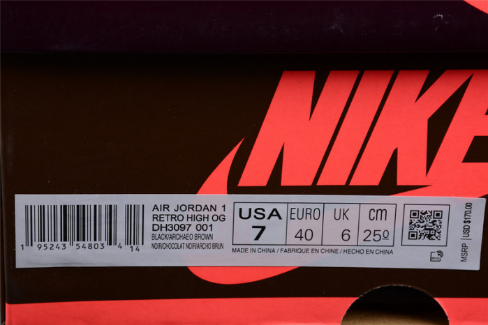 Air Jordan 1 High OG Hand Crafted DH3097-001