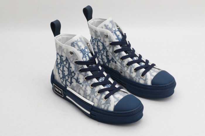 DR B23 Oblique High Top Sneakers Blue T004801-1055
