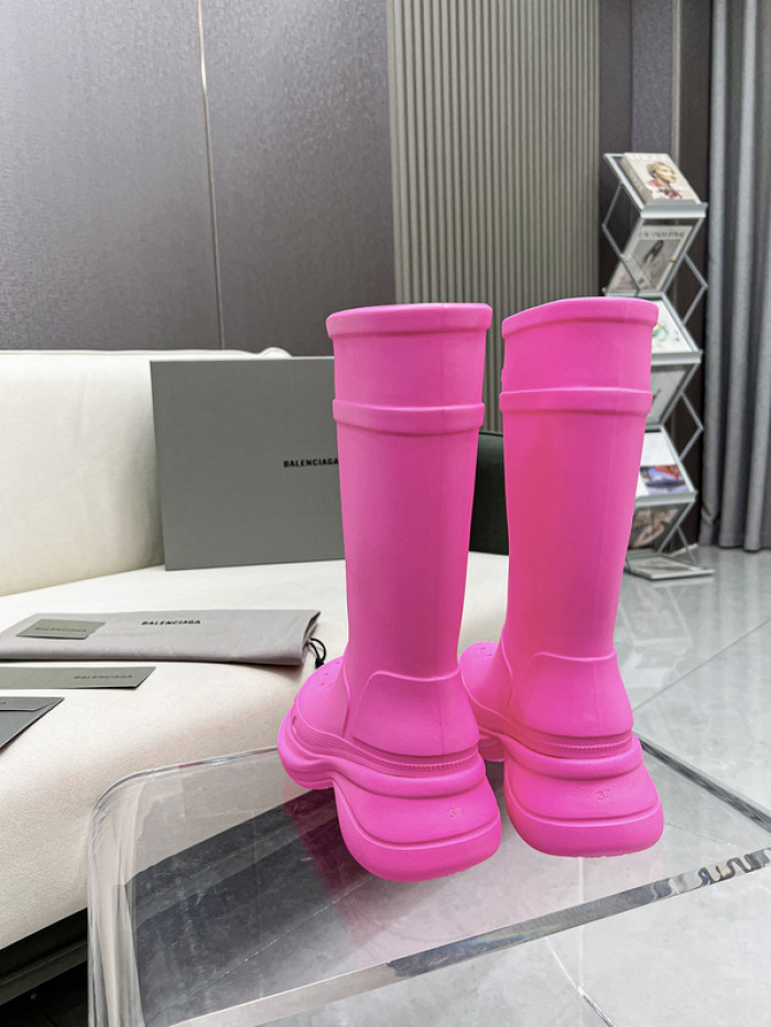 balenciaga x Cr*0*s chunky rubber boots