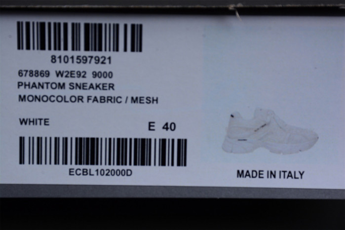 BC-PHANTOM SNEAKER W2E929000