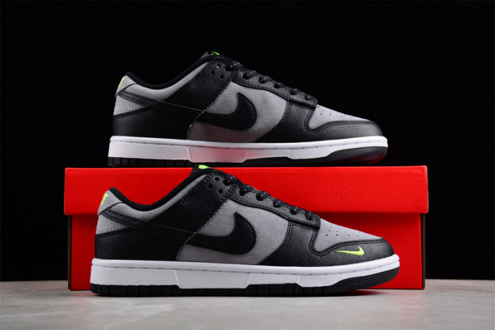 Nike Dunk Low Black Grey Green Strike FQ2205-001