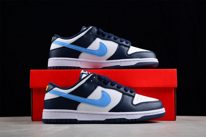 Nike Dunk Low White Navy University Blue FN7800-400