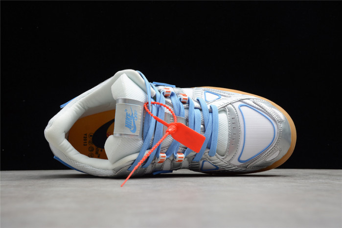 OW x Nike Air Rubber Dunk “University Blue” CU6015-100