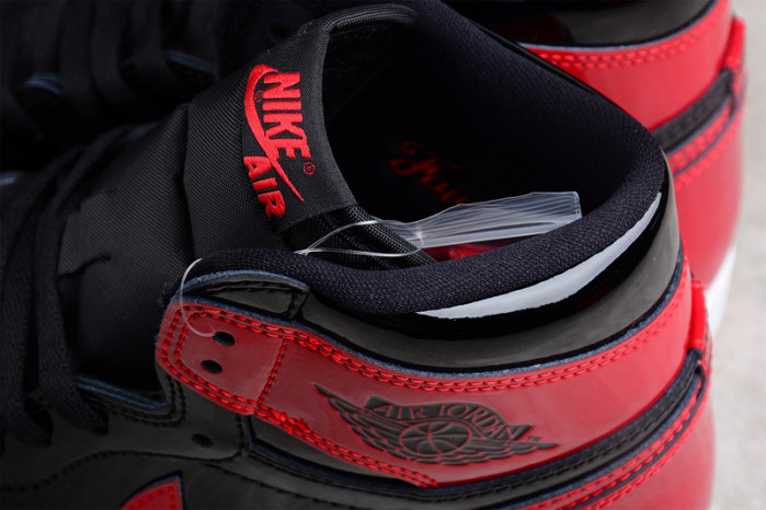Air Jordan 1 Bred Patent Leather 555088-063