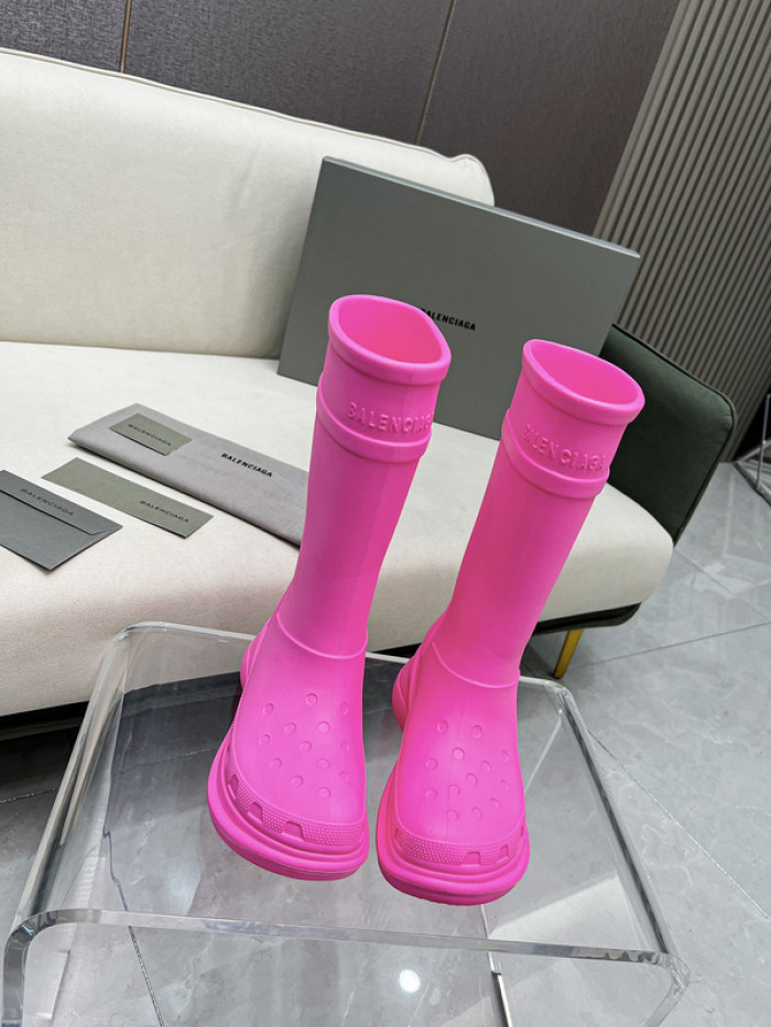 balenciaga x Cr*0*s chunky rubber boots