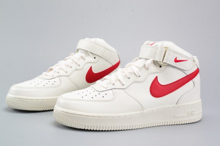 Nike Air Force 1 Mid 07 Sneakers Shoes High Trainers White 315123-126