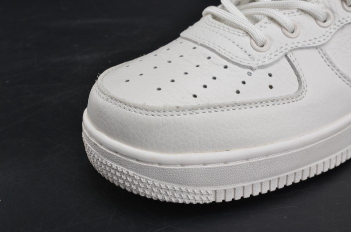 Nike Air Force 1 Mid “Triple Ivory” white AA6655-100