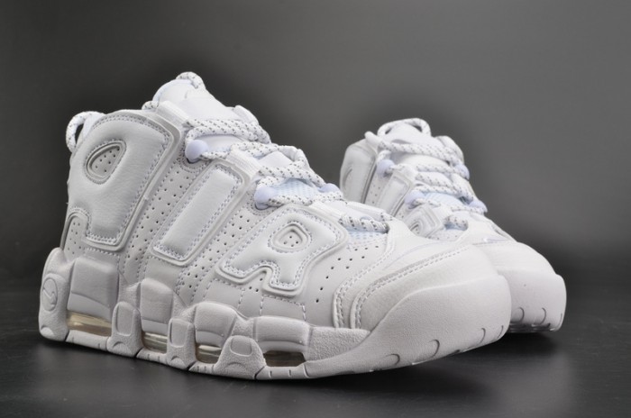Nike Air More Uptempo “Triple White” mens 921948-100